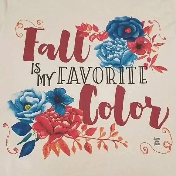 {Bella Canvas} "Fall is My Favorite Color" Tshirt - Picture 2 of 7